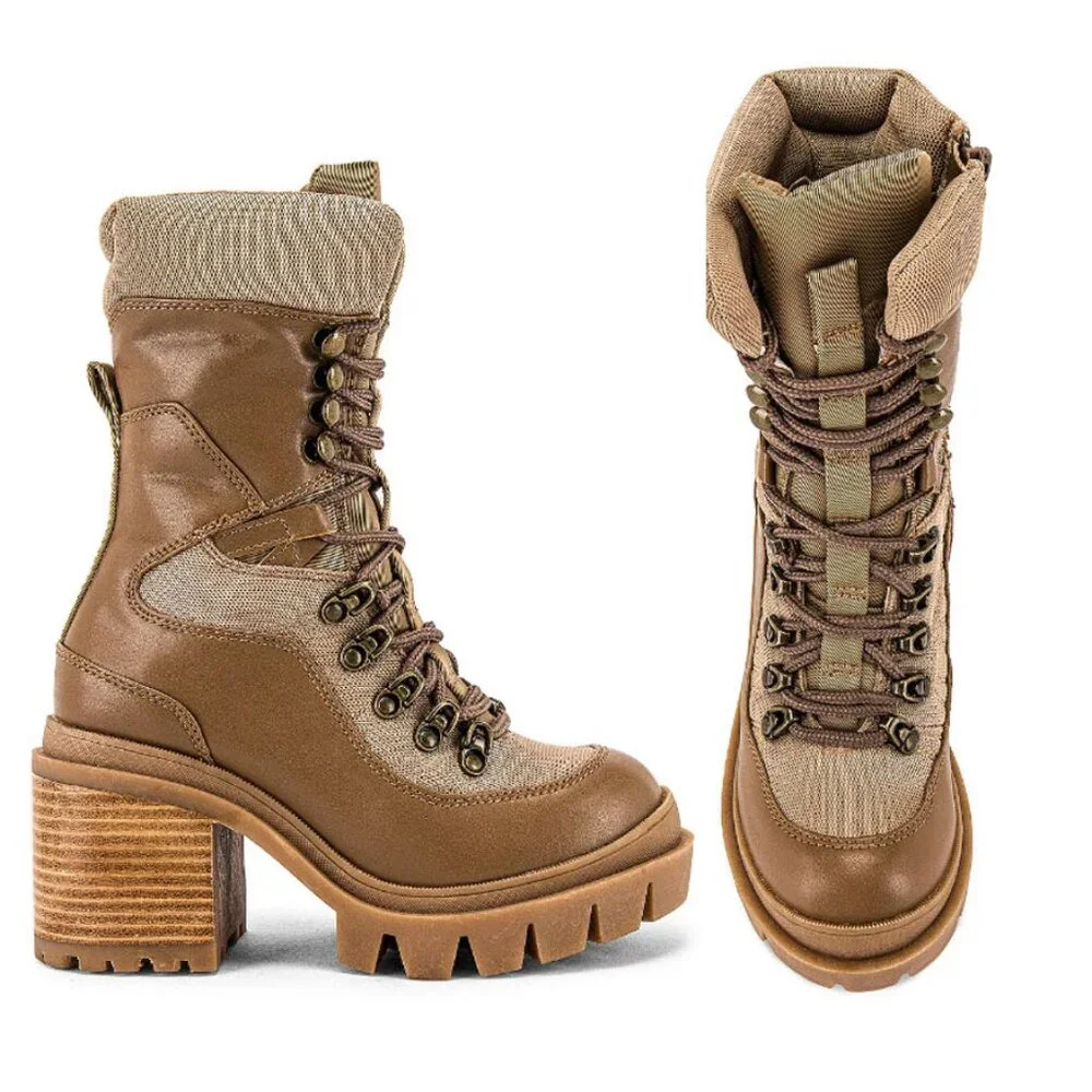 Jeffrey Campbell Maniac Lace Up Boot - Picture 2 of 14
